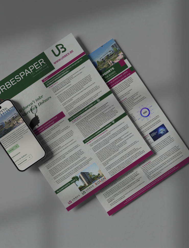 Urbes Newsletter Winter 2024 mockup
