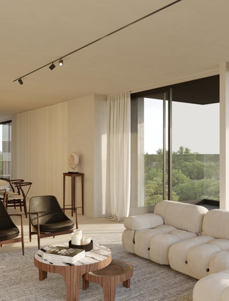 Interieur blauwpoorte zithoek