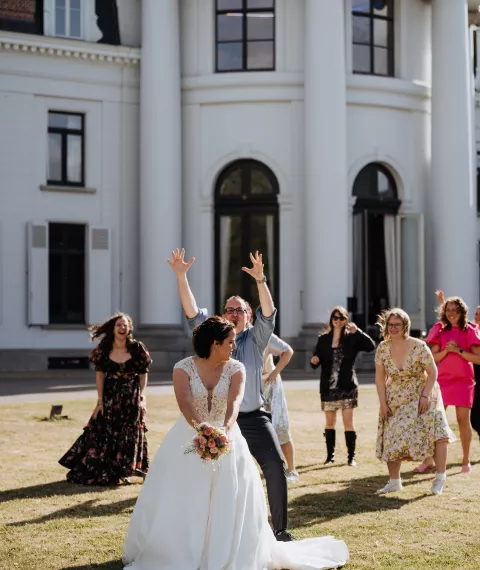 Boeket gooien Blauwhuis